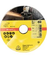 Klingspor - CS 561 Kleinverpakking - fiberschijven - 115 x 22mm - K40 - ster gat