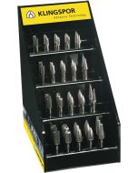 Klingspor - HF 100 set - Hardmetaal stiftfrees set - 6mm - Dubbele vertanding