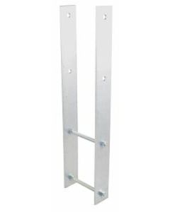 Pitzl Paalanker H-vorm – Traploos Instelbaar tot 145 mm – Vuurverzinkt