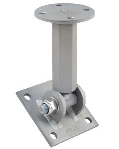 Pitzl Paaldrager Neigbaar - Verstelbaar - 178-243mm - M24 - bovenplaat Ø96 mm met centreerpunt