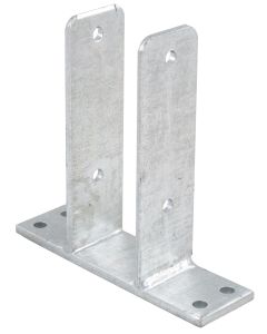 Pitzl U-Paalhouder – Voor 70 t/m 120 mm Palen – Vuurverzinkt
