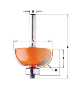 CMT Holprofielfrees radius 4,75 met lager