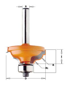 CMT profielfrees 34,2 mm dubbele radius 4,8-3,6