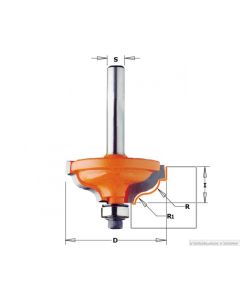 CMT profielfrees 34,2 mm dubbele radius 4,8-3,6