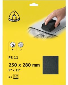 Klingspor - PS 11 C Kleinverpakking - schuurpapier waterbestendig  - 230 x 280mm - K180