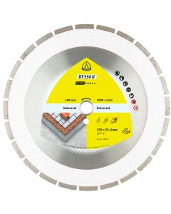Klingspor - DT 350 U Extra - Grote diamantschijven - 400 x 25.4mm