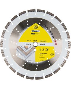 Klingspor - DT 612 UT Supra - Grote diamantschijven - 400 x 25.4mm - turbovertanding