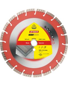 Klingspor - DT 900 B Special - Diamantschijven met titanium coating - 300 x 25.4mm - turbovertanding