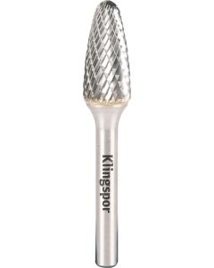 Klingspor - HF 100 F - Stiftfrees - 9.6x19x6mm - boogvormig met ronde kop - Stalen high-performance vertanding