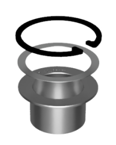 Lignatool - SFS mini kopieerring Ø25 mm voor 15° frees 
