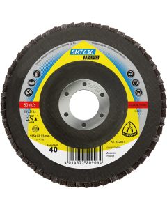 Klingspor - SMT 636 Supra - lamellenschijven multibinding - 125 x 22,23mm - K40 - bol
