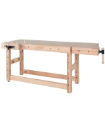 Pinie - Houten Werkbank ProfiPlus I met 19 mm opspangaten - 2150 x 790 mm