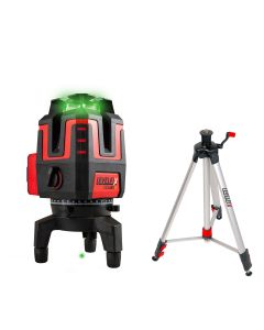 Levelfix - CCL680G - Multilijnlaser 360° - groen + statief 1.5M